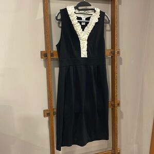 Woman’s Black & White Dress